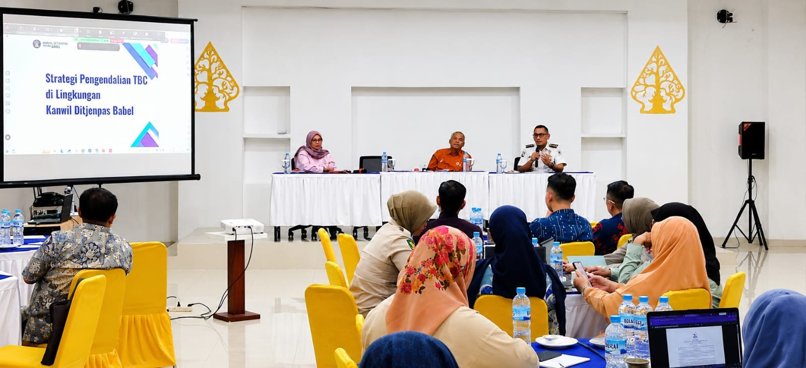 Koordinasi dan Perencanaan Penerapan PPM, Kabid Dian beberkan Strategi Pengendalian TBC di Lapas/Rutan